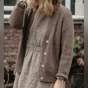 Gillian Stevens Eleanor cardigan, size 2 (fits XS-M)